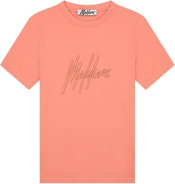 Malelions Malelions Women Essentials T-Shirt - Coral Oranje