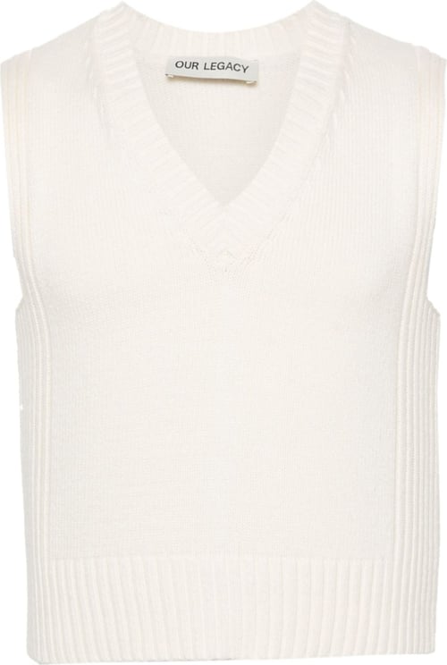 Our Legacy Michigan Tank Off-white Wit