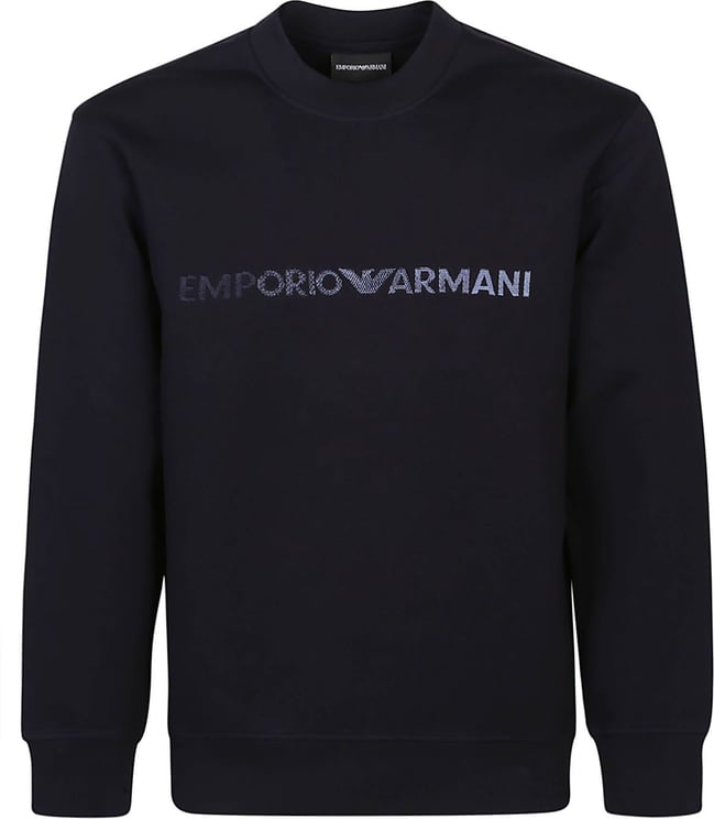 Emporio Armani Sweatshirt Blue Blauw