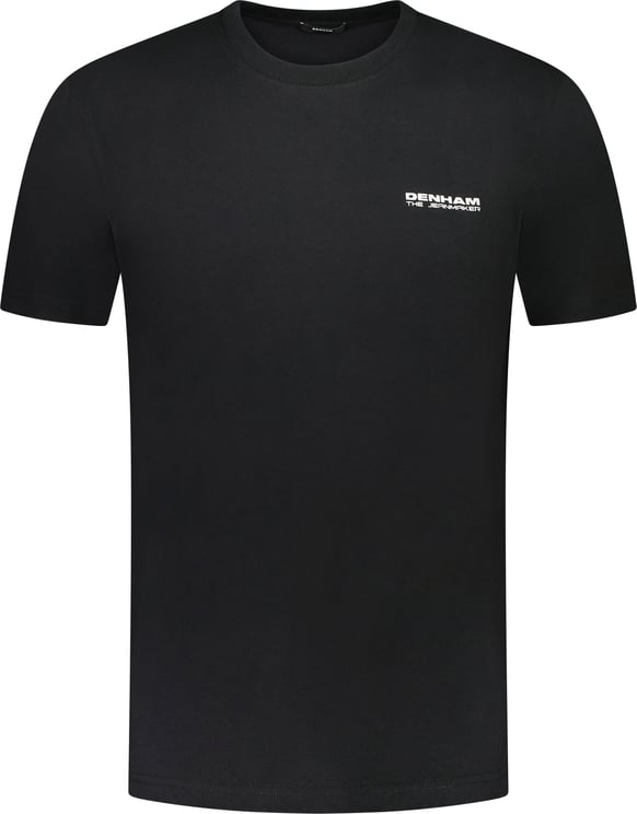 Denham T-shirt Zwart Zwart