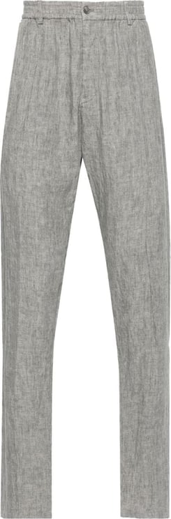 Emporio Armani Trousers Light Gray Grijs