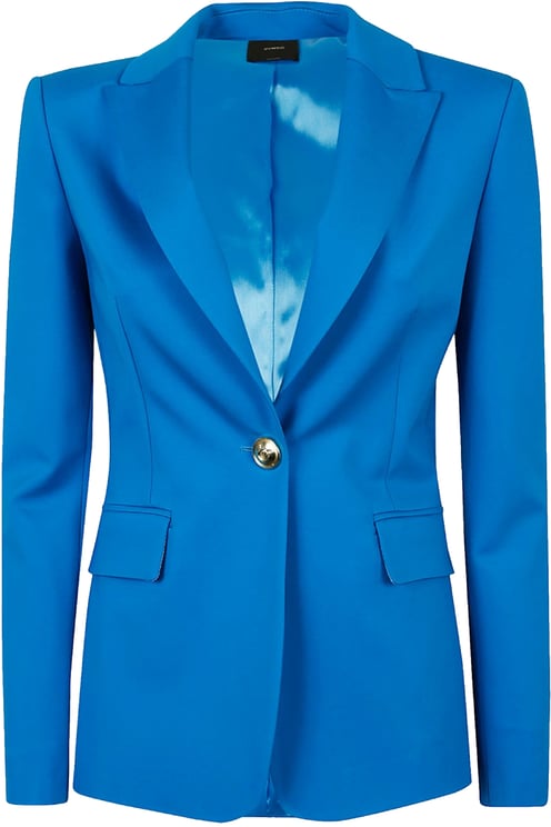 Pinko Jackets Blue Blauw