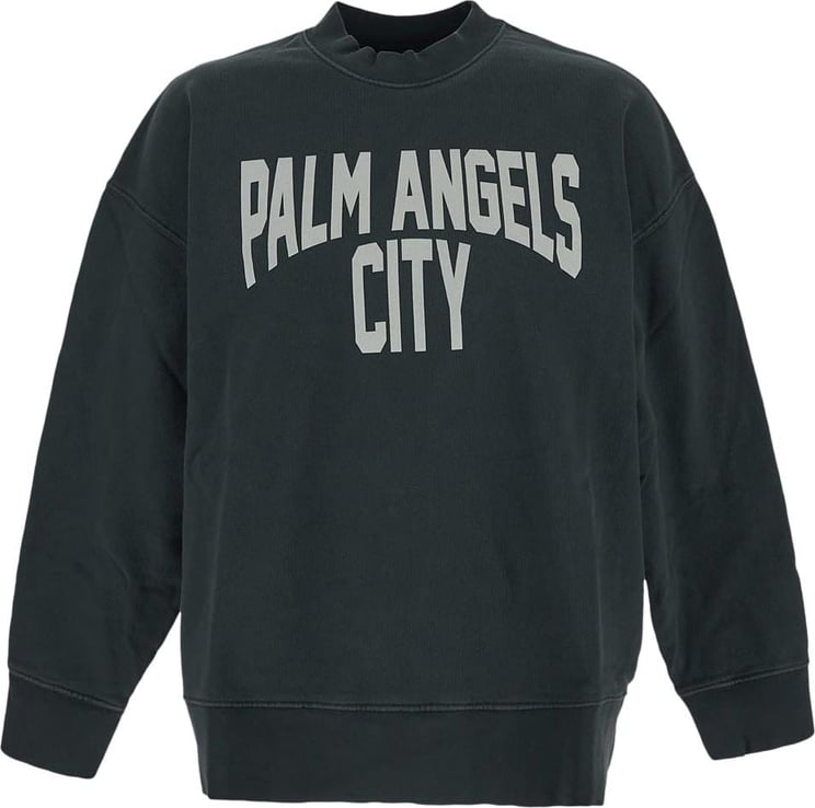 Palm Angels Cotton Sweatshirt Grijs