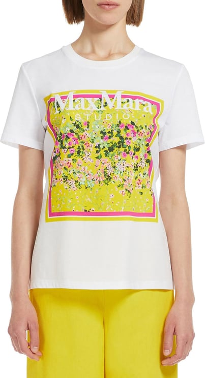 Max Mara Max Mara Studio T-shirts and Polos White Wit