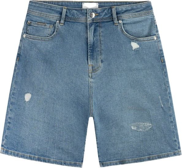 Croyez croyez ch2 damaged denim shorts - light blue Blauw