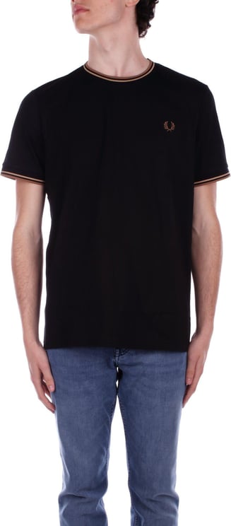 Fred Perry T-shirts And Polos Black Zwart