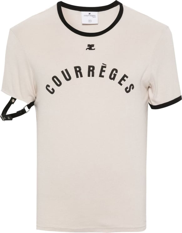 COURREGES Courrèges T-shirts and Polos Gray Grijs