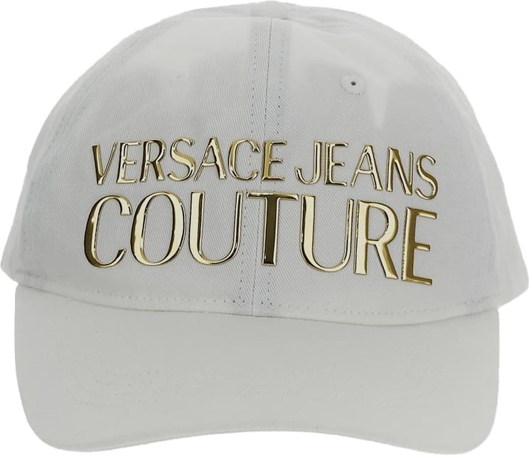 Versace Jeans Couture Cotton Hat Wit
