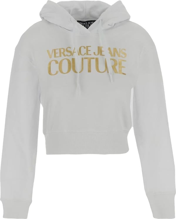 Versace Jeans Couture Logo Hoodie Wit