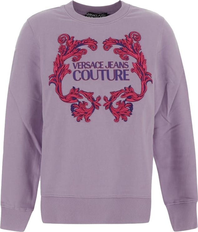 Versace Jeans Couture Logo Sweatshirt Paars