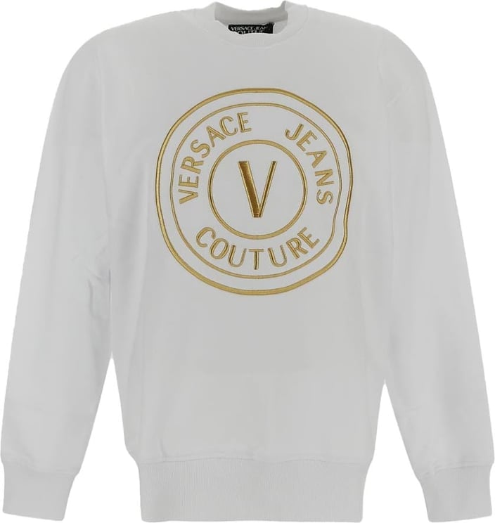 Versace Jeans Couture Logo Sweatshirt Wit