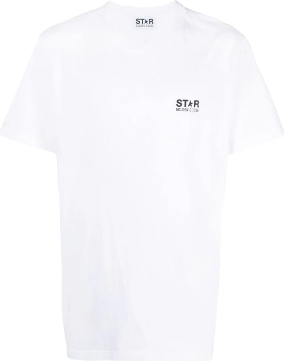 Golden Goose One Star Signature Tee Shirt White Wit