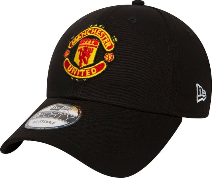New Era Manchester United Black 9forty cap Zwart