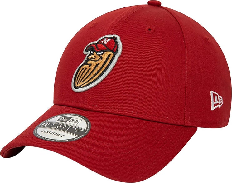 New Era Modesto Nuts Red 9forty cap Rood