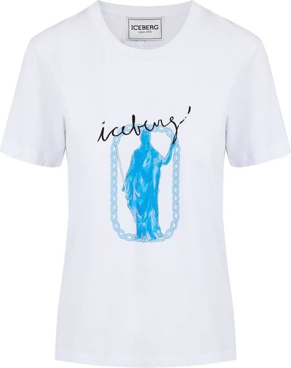 Iceberg T-shirt with Roma print Divers