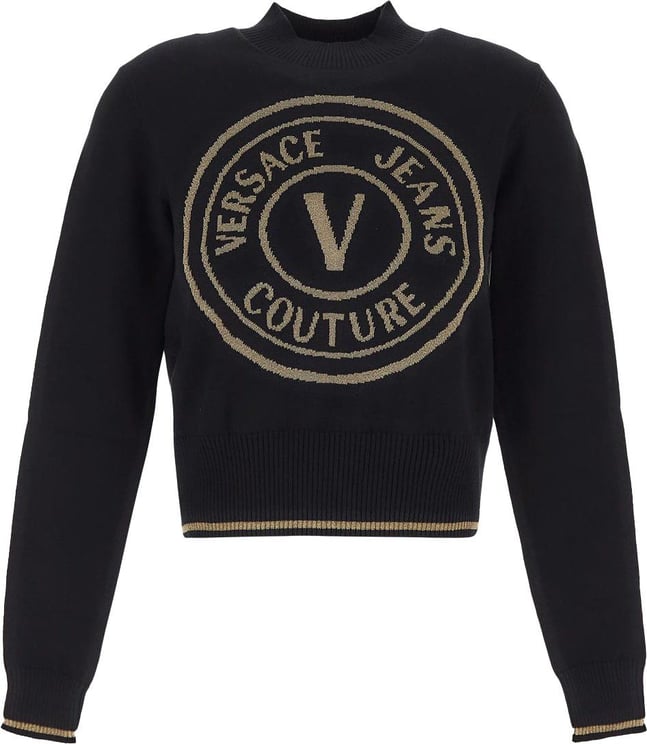 Versace Jeans Couture Logo Knit Zwart