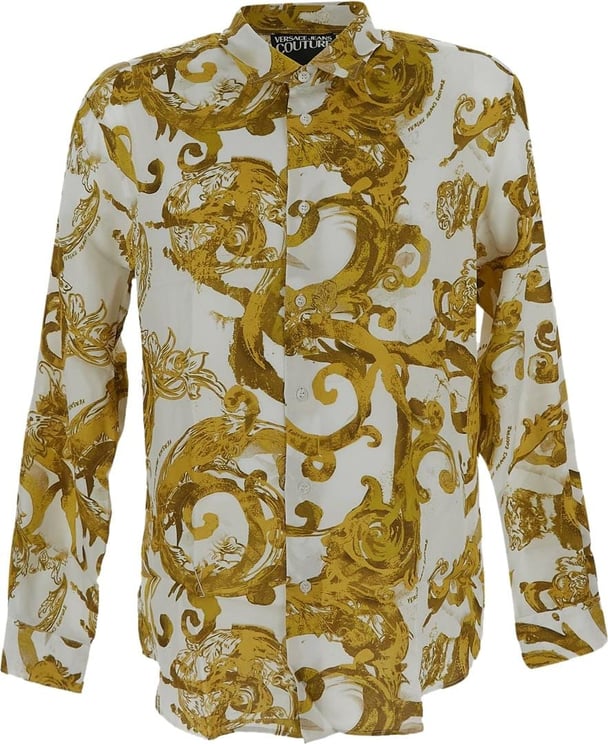 Versace Jeans Couture Baroque Shirt Wit