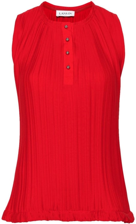 Lanvin Lanvin Top Red Rood