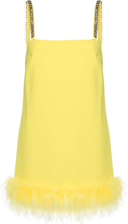Pinko Pinko Dresses Yellow Geel