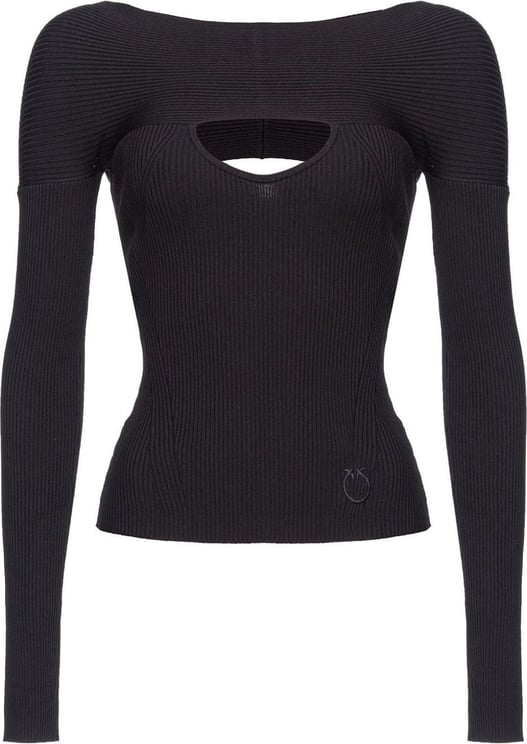 Pinko Pinko Sweaters Black Zwart