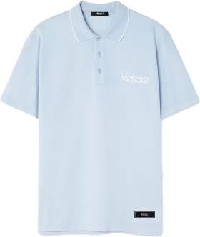 Versace Versace T-shirts and Polos Blauw