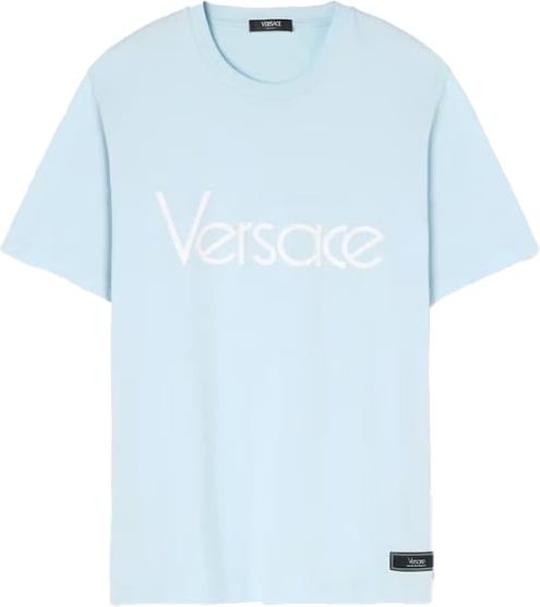 Versace Versace T-shirts and Polos Blauw