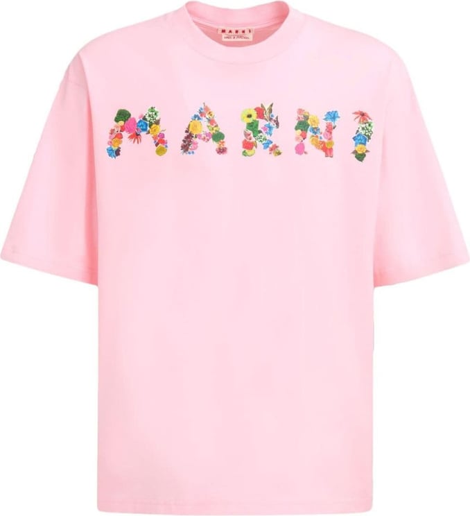 Marni Marni T-shirts and Polos Pink Roze