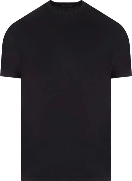 Tom Ford Lyocell T-shirt Zwart