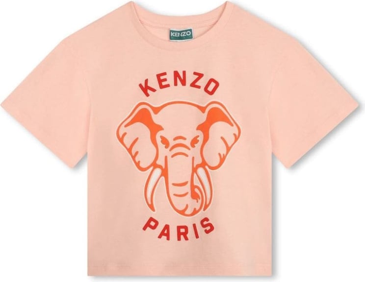 Kenzo Kenzo Kids T-shirts and Polos Pink Roze