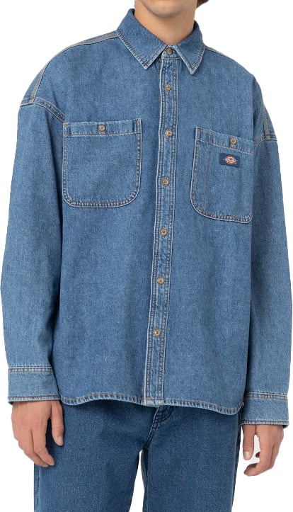 Dickies DICKIES Shirts Blauw