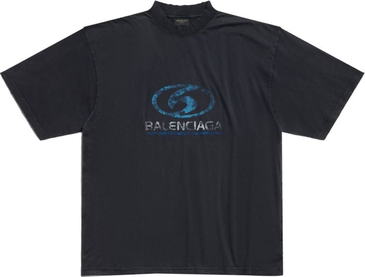 Balenciaga T-shirts And Polos Black Zwart