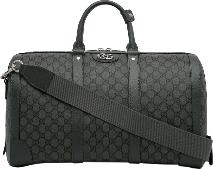Gucci Small GG Supreme Savoy Duffle Bag Grijs