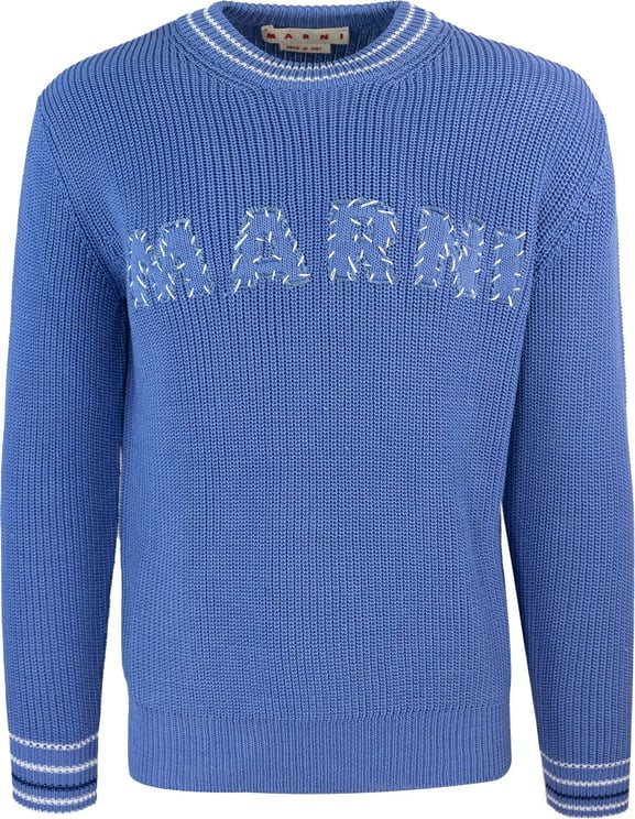 Marni Marni Sweaters Clear Blue Blauw