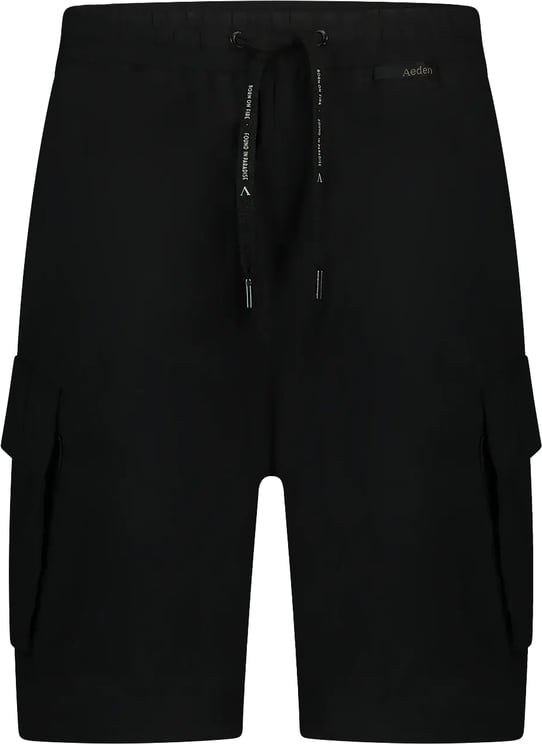 Aeden Beam Short Black Zwart