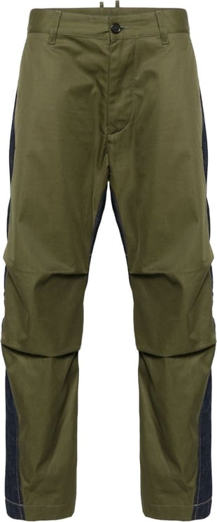 Dsquared2 Trousers Green Groen