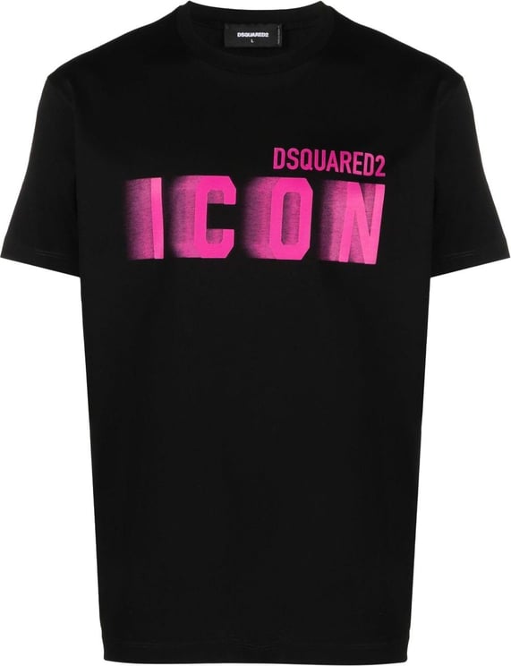 Dsquared2 T-shirts and Polos Black Zwart