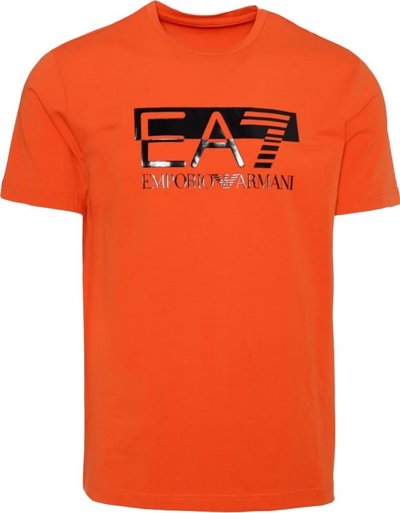 EA7 Oranje Shirt Oranje