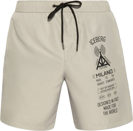 Iceberg Swim Short Grijs