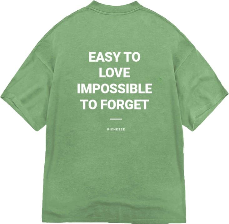 Richesse Unforgettable T-Shirt Groen Groen