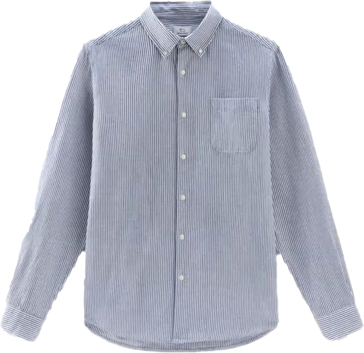 Woolrich Shirts Blue Blauw