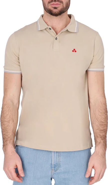 Peuterey T-shirts And Polos Beige Beige