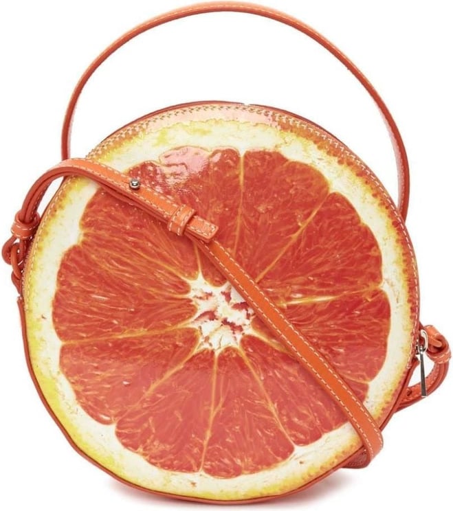 J.W. Anderson sac cabas orange en cuir Oranje