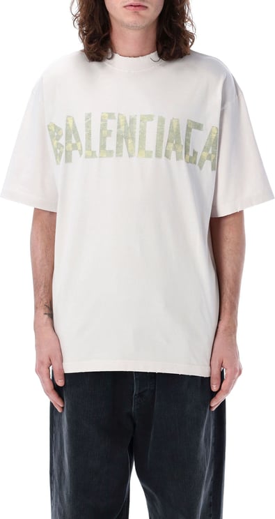 Balenciaga Medium Fit T-Shirt Wit