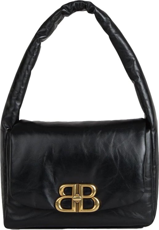 Balenciaga Monaco Shoulder Bag S Zwart