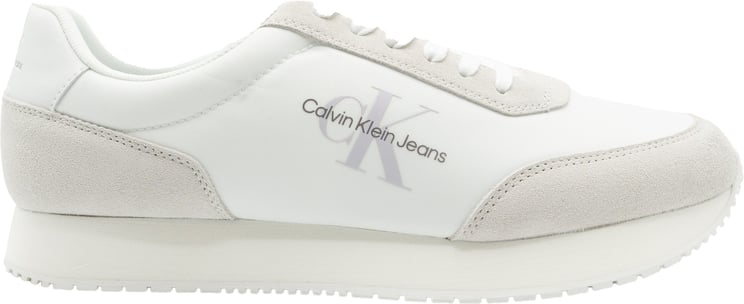 Calvin Klein Retro Runner Low Sneaker Wit