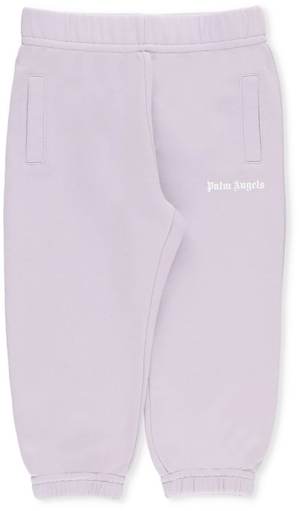 Palm Angels Trousers Purple Blauw