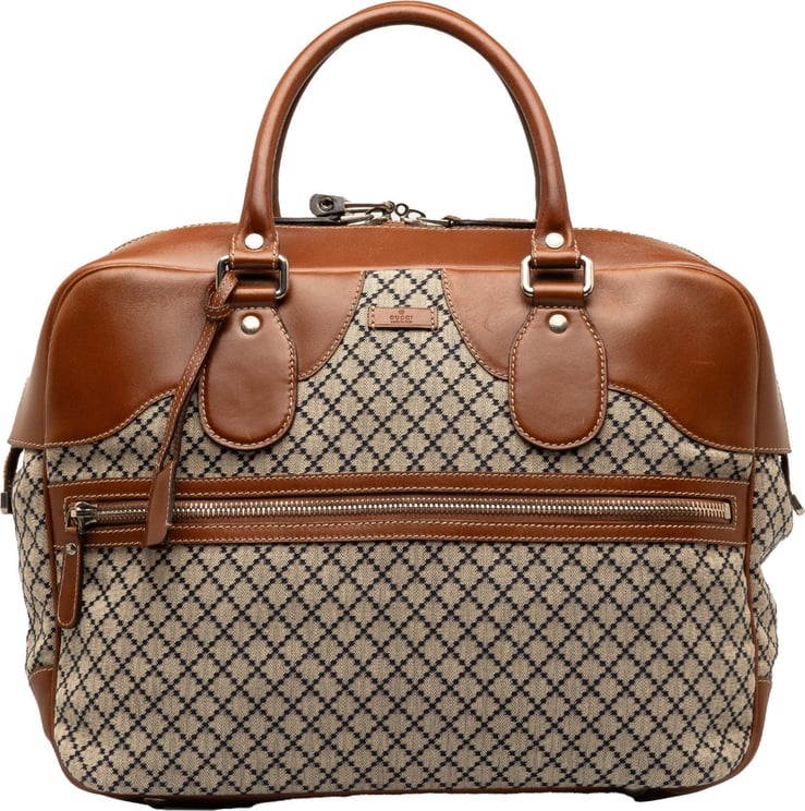 Gucci Diamante Travel Bag Grijs