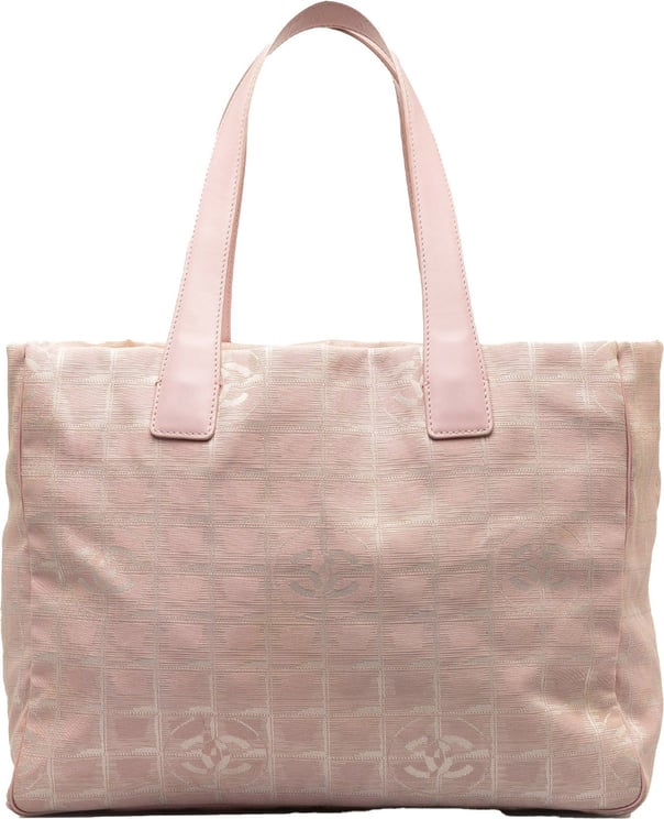 Chanel New Travel Line Tote Roze