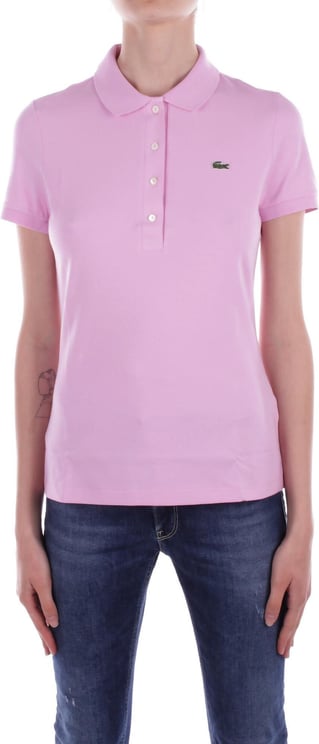 Lacoste T-shirts And Polos Pink Roze