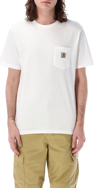 Carhartt S/S Pocket T-Shirt Wit